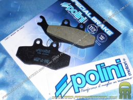 Brake pads POLINI FOR RACE front / rear maxi scooter, scooter 50, 125, 150, 200 GILERA, VESPA, PIAGGIO ...