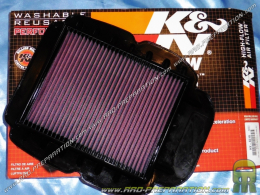 Filtro de aire COMPETITION <span translate="no">K&N</span> para moto HYOSUNG GT, COMET, GT iR, GT X 650cc