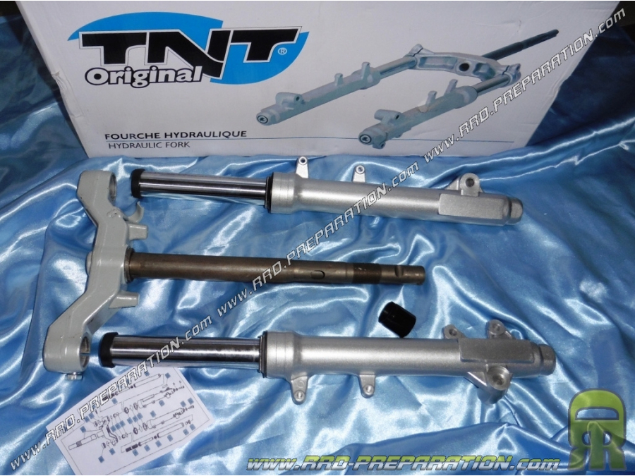 Fourche type origine TNT pour MBK STUNT & YAMAHA SLIDER