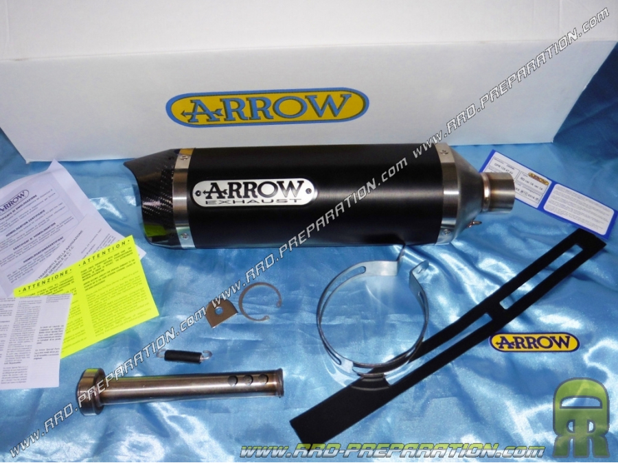 ARROW STREET THUNDER exhaust silencer for DERBI GPR 125cc 4T from 2010