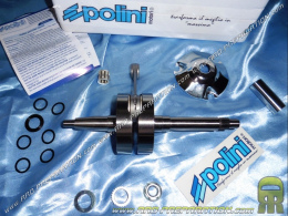 Cigüeñal, conjunto biela POLINI BIG EVOLUTION biela larga eje 85mm Ø12mm scooter PIAGGIO líquido