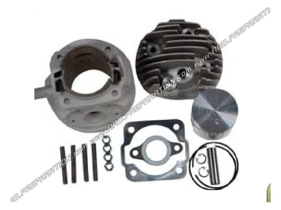 Kit alto motor Ø55mm 105cc ITALKIT aluminio 6 transfers para scooter VESPA 50cc 2T PK, HP, XL, SPECIAL, PIAGGIO APE...