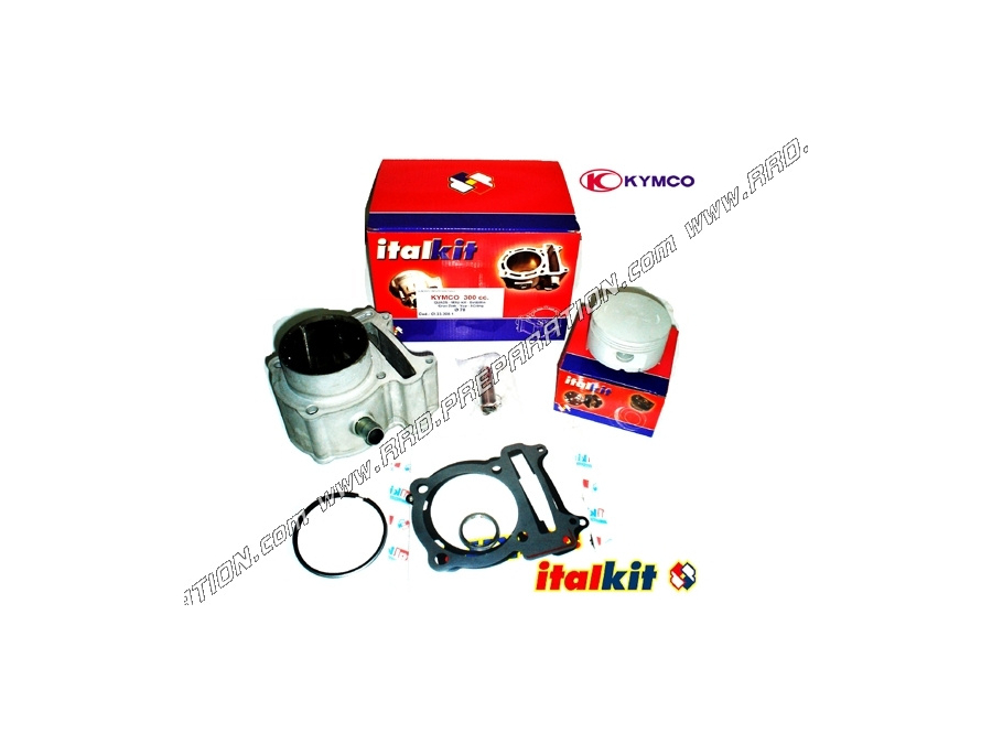 Kit 250cc ITALKIT Ø74mm, aluminum cylinder / piston for KYMCO DINK, B&W, KXR, MXU, MAXXERR, BUGGY PGO... 250cc