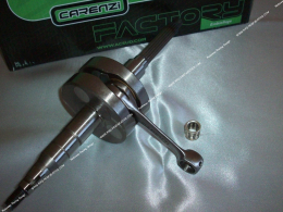 Cigüeñal, conjunto biela reforzado CARENZI Racing eje Ø10mm para scooter vertical minarelli (booster, bws)