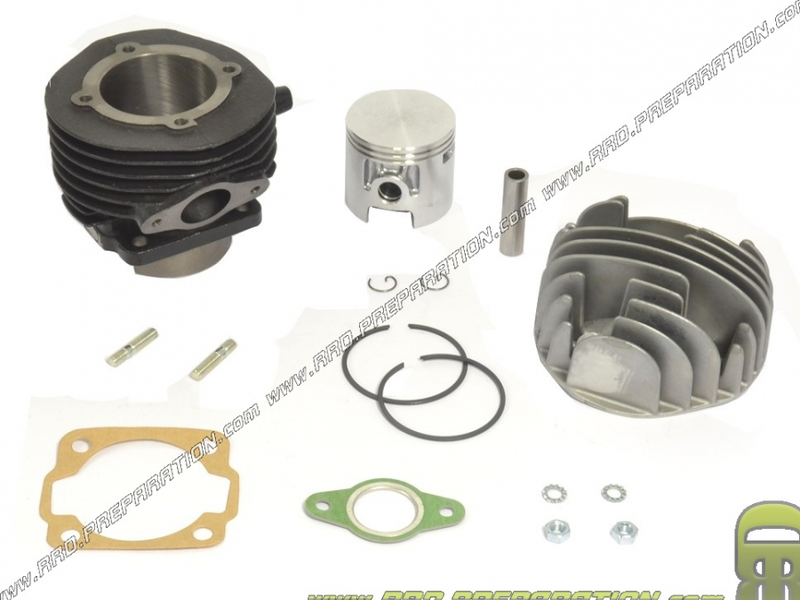 Kit haut moteur Ø55mm 102cc ATHENA fonte pour scooter VESPA 50cc 2T PK, HP, XL, SPECIAL, PIAGGIO APE...