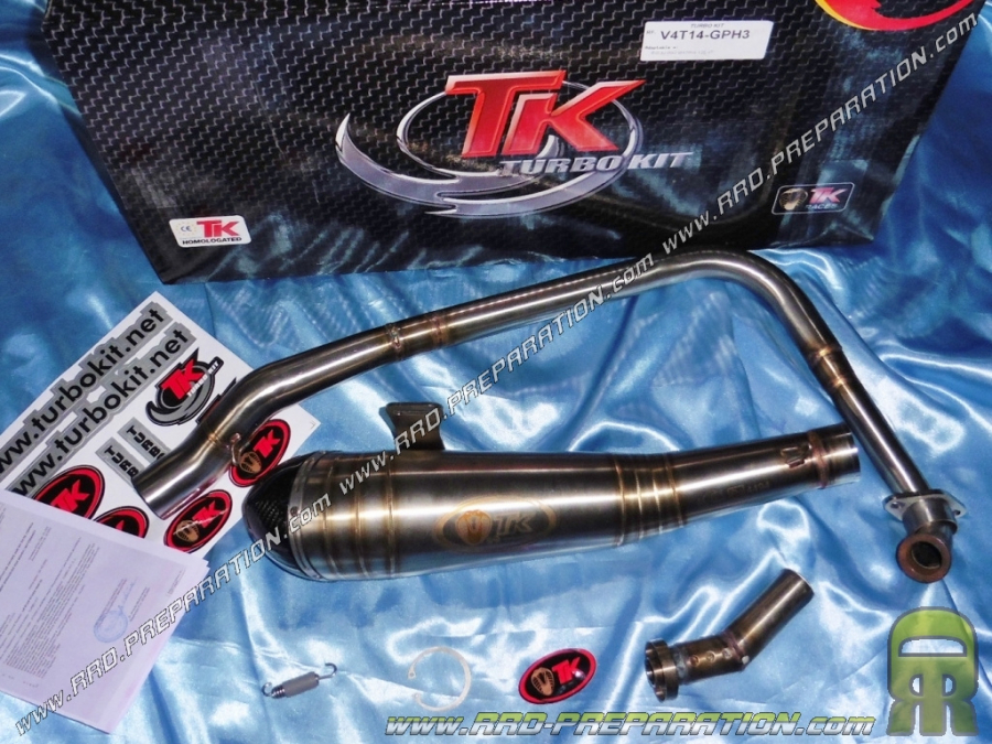Exhaust TURBOKIT TK GP H3 for RIEJU RS2 125cc 4T