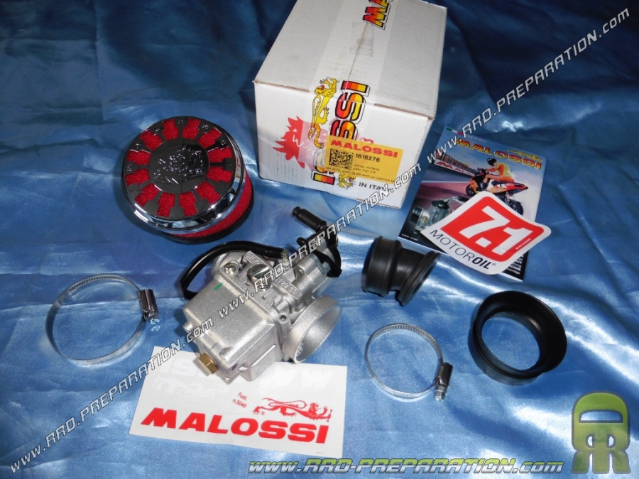 Kit carburation MALOSSI MHR VHST Ø28mm BS with air filter, clamps