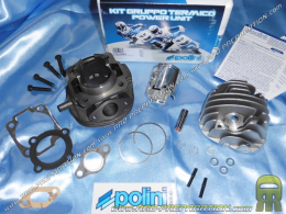 Kit motor alto Ø50mm 90cc POLINI SPORT hierro fundido 6 transferencias para scooter VESPA 50cc 2T PK, HP, XL, SPECIAL, PIAGGIO A