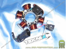 Stator + TEKNIX cable with sensor for lighting of origin for PIAGGIO GILERA 50cc or after 2005