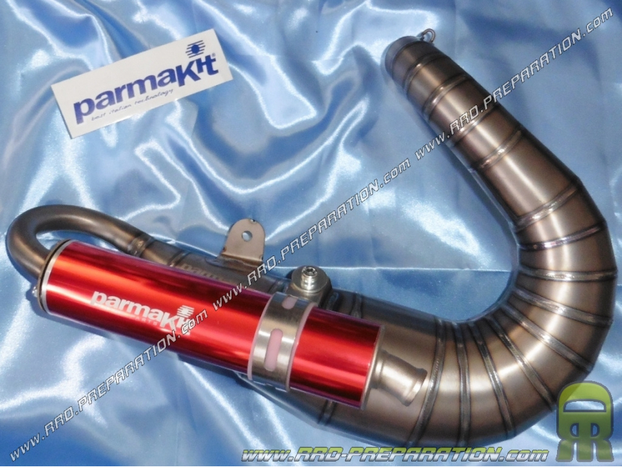 Exhaust PARMAKIT W FORCE TITANIUM for Vespa Primavera, ET3 125cc 2T ...