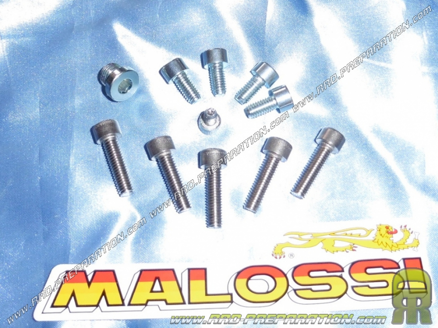 Juego de tornillos para cilindro MALOSSI MHR TESTA ROSSA en scooter PIAGGIO Liquid