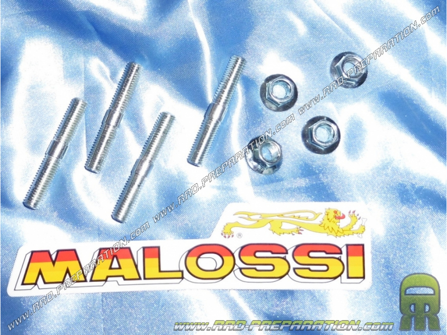 Set of 4 studs for MALOSSI 94cc kit on PIAGGIO Liquid scooter (NRG, RUNNER...)