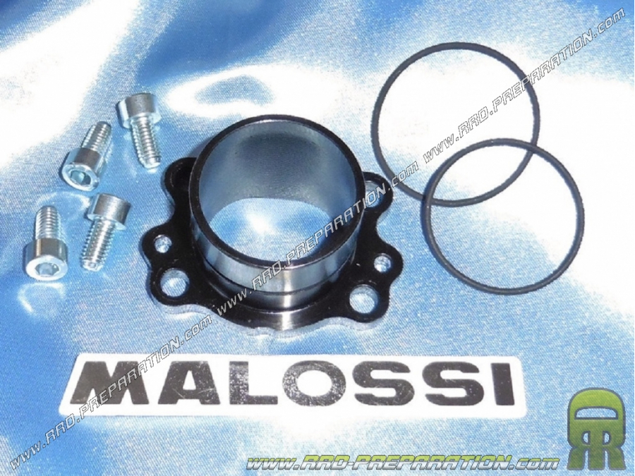 Rotule pot d'échappement MALOSSI pour MALOSSI RACING MHR BIG BORE Ø 52 pour scooter PIAGGIO / GILERA (Typhoon, nrg...)