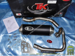 Ligne de pot d'échappement TURBO KIT TK QUAD 4T OVAL pour SUZUKI LZ, LTZ et KAWASAKI KXF 400