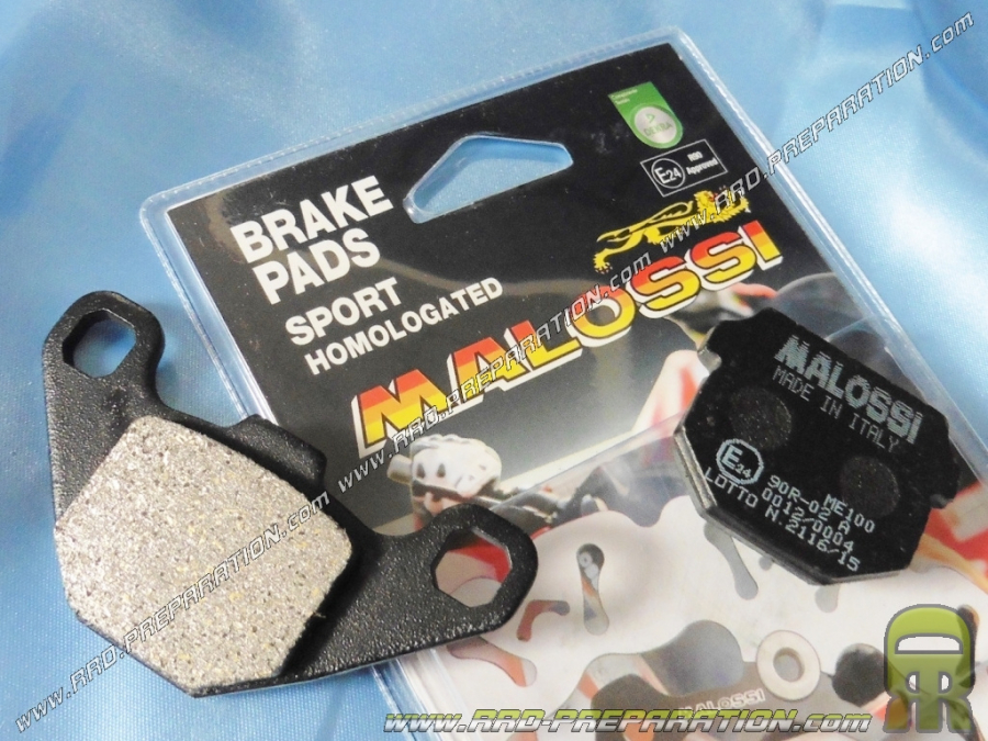 Pastillas de freno MALOSSI para scooter Peugeot Speedfight, Speedake, Buxy, Trekker, DERBI SENDA DRD...