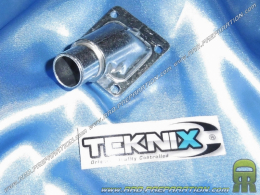 Pipe d' admission TEKNIX Ø15mm par 19mm (SHA) Peugeot 103 spx / rcx / clip / mvx