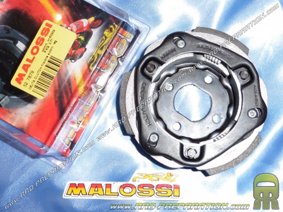 Embrague DELTA CLUTCH MALOSSI MHR Ø112mm para scooter BOOSTER 100, SUZUKI 50, YAMAHA AEROX 100, DERBI ...