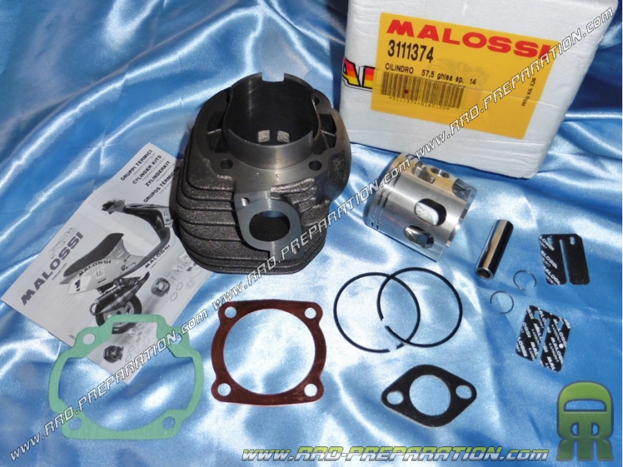 kit high Ø57,5mm 125cc MALOSSI cast for BW'S, AEROX, BOOSTER, NITRO 100cc ...