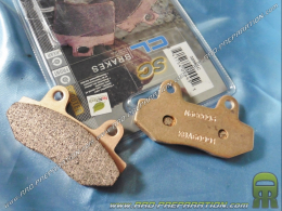 brake pads CL BRAKES scooter, motorcycle HYOSUNG COMET GT, XRX, PEUGEOT SPEEDFIGHT 3 KEEWAY RY8, RKS ... 50, 125