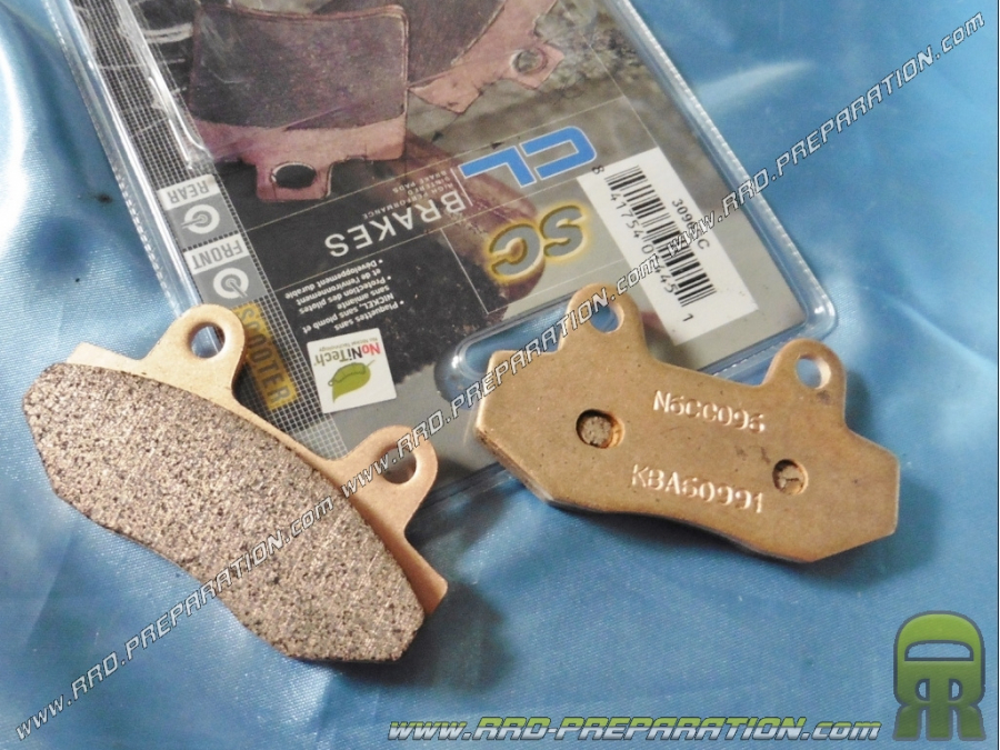 Plaquettes de frein CL BRAKES scooter, moto HYOSUNG GT COMET, XRX