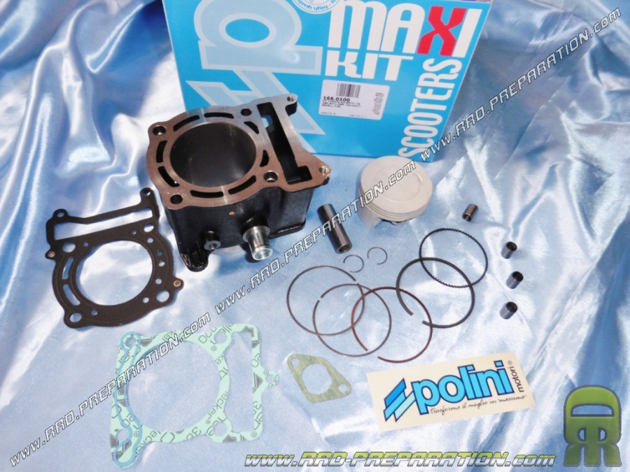 Kit 182,5cc POLINI Ø63mm, cylindre / piston pour BENELLI VELVET, YAMAHA, MBK CITYLINER, SKYNINER, YAMAHA MAJESTY... 125, 150cc