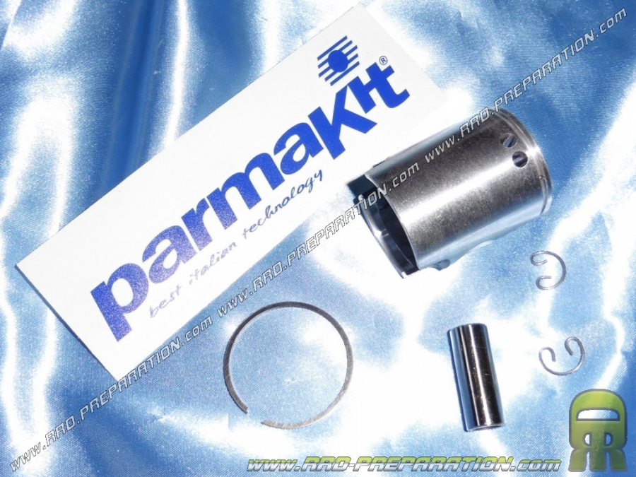 Pistón mono segmento PARMAKIT Ø40mm eje 12mm para kit 50cc en SACHS RS 503 504 carrera corta
