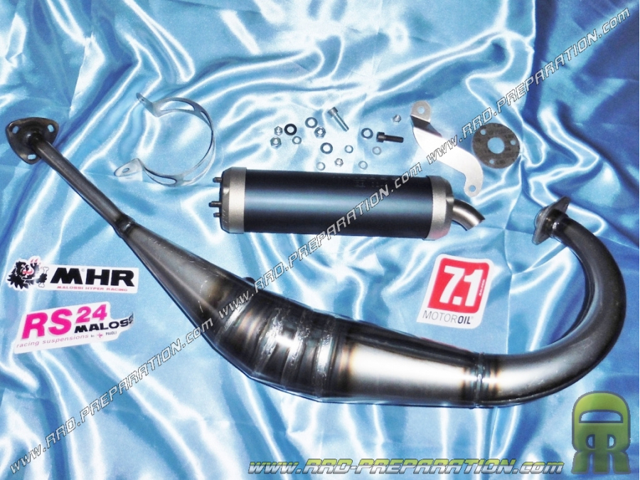 Exhaust MALOSSI MHR GP REPLICA low passage for APRILIA RS4, Derbi GPR 50cc 2010-2016