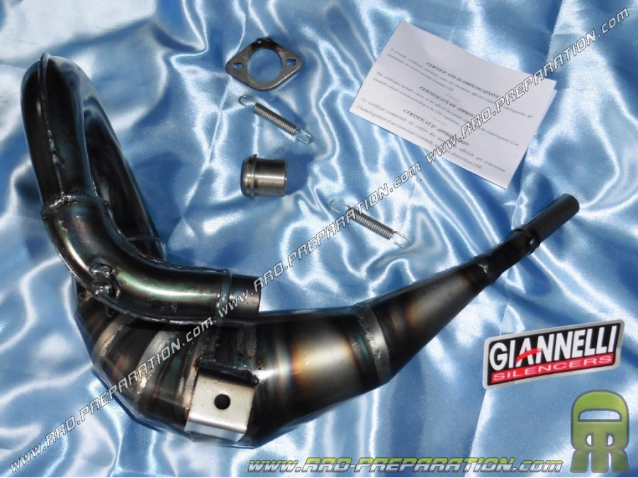 Cuerpo de escape GIANNELLI para APRILIA RX, SX 50cc 2006 a la actualidad (motor DERBI euro 3)