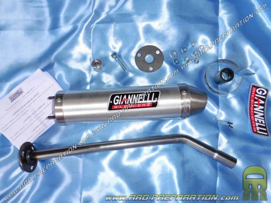 Silencioso, cartucho para escape GIANNELLI APRILIA RX, SX 50cc 2006 hasta hoy