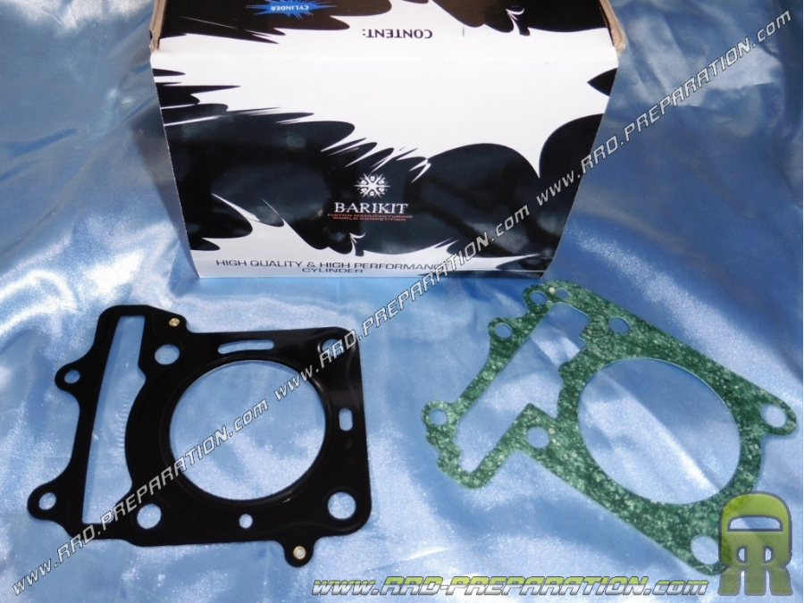 Pack joint pour kit haut moteur BARIKIT 150cc / 170cc Ø61mm sur KYMCO DINK, B&W, KXR, MXU, MAXXERR, BUGGY PGO