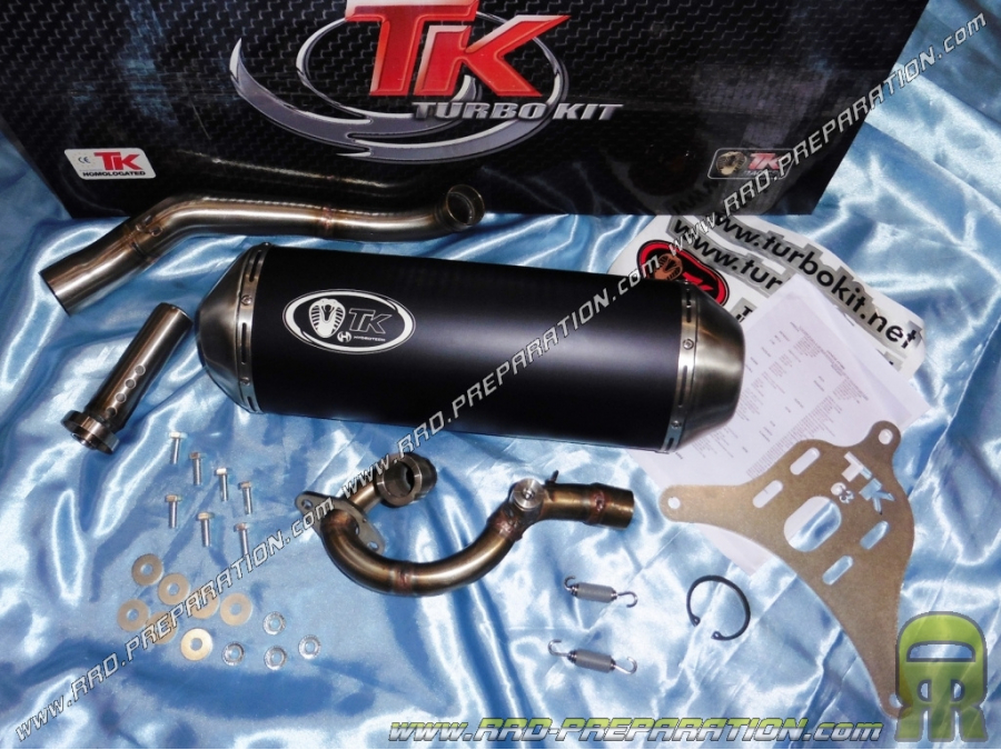 Esquivar maquinilla de afeitar conducir Escape TURBO KIT TK MAXI SCOOTER SUZUKI BURGMAN 125cc después de 2007