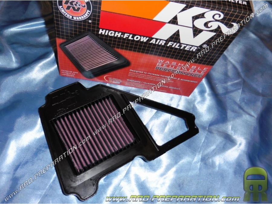 Filtro de aire <span translate="no">K&N</span> COMPETITION para moto YAMAHA YBR 125