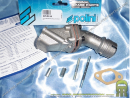 Kit d'admission POLINI (pipe + clapets) 19 ou 21 CP ou origine sur VESPA 50 SPECIAL et 125 PRIMAVERA, ET3... 