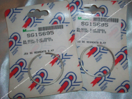 Pareja de 2 segmentos DR racing para kit aire fundido Ø47mm HONDA Bali / SFX Sport / SH50 new / Sky
