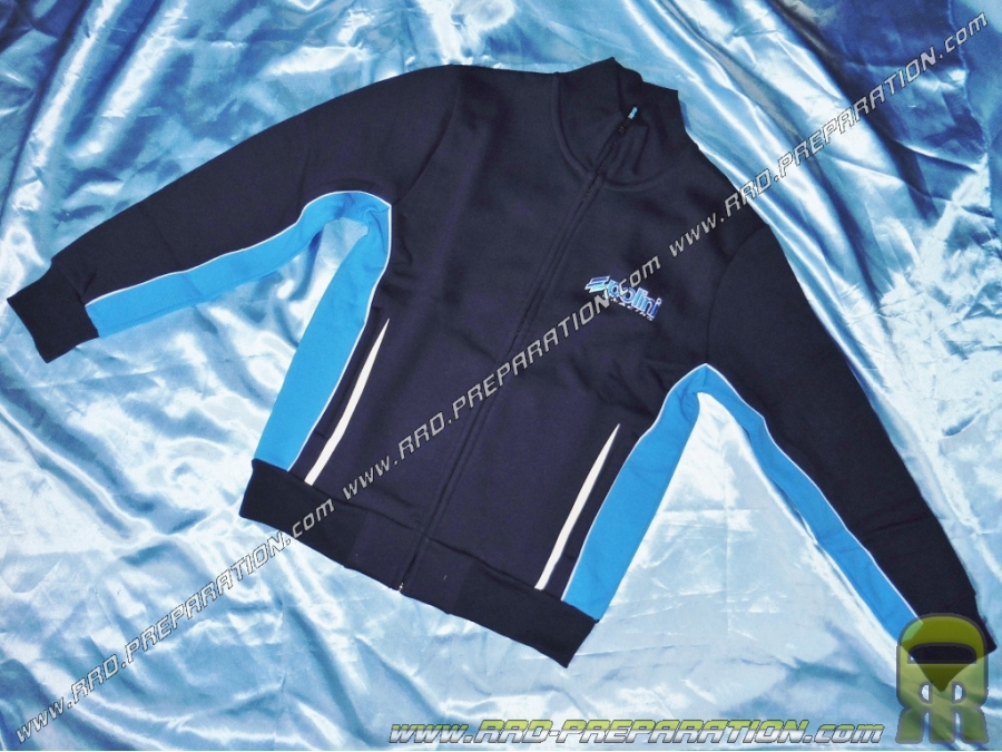 zip jacket, sweatshirt POLINI EVO Blue Man size choices