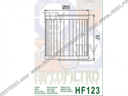 Filtro de aceite HIFLO FILTRO para moto, quad KAWASAKI KLT, KLF, KSF, KL, KLX... 200, 250, 600, 650cc