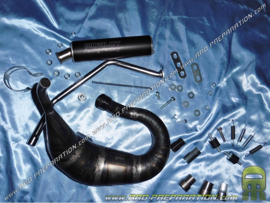 Exhaust BIDALOT RACING FACTORY MX high passage for PEUGEOT XP6, RIEJU SMX, MRX, RR, RJ 50cc ...