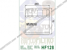 Filtre à huile HIFLO FILTRO pour quad KAWASAKI KAF MULE 300, 400, 620cc