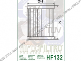 HIFLO FILTRO oil filter for motorcycle, quad, scooter ARTIC CAT, SUZUKI DRZ, SYM, YAMAHA MAJESTY 400cc