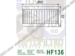 HIFLO FILTRO oil filter for motorcycle BETAMOTOR EURO, SUZUKI INTRUDER, DR, MARAUDER, TU ... 125, 250, 350cc ... from 1979