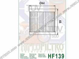  Filtre à huile HIFLO FILTRO pour quad ARTIC CAT DVX, SUZUKI LTZ, LTR, KAWASAKI KFX, KLX..400, 450cc