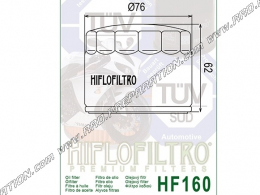 Filtre à huile HIFLO FILTRO pour moto BIMOTA BB2, BB3 BMW HP4, S1000R, RR, KGT, KR, RT.. 1000, 1200, 1300cc