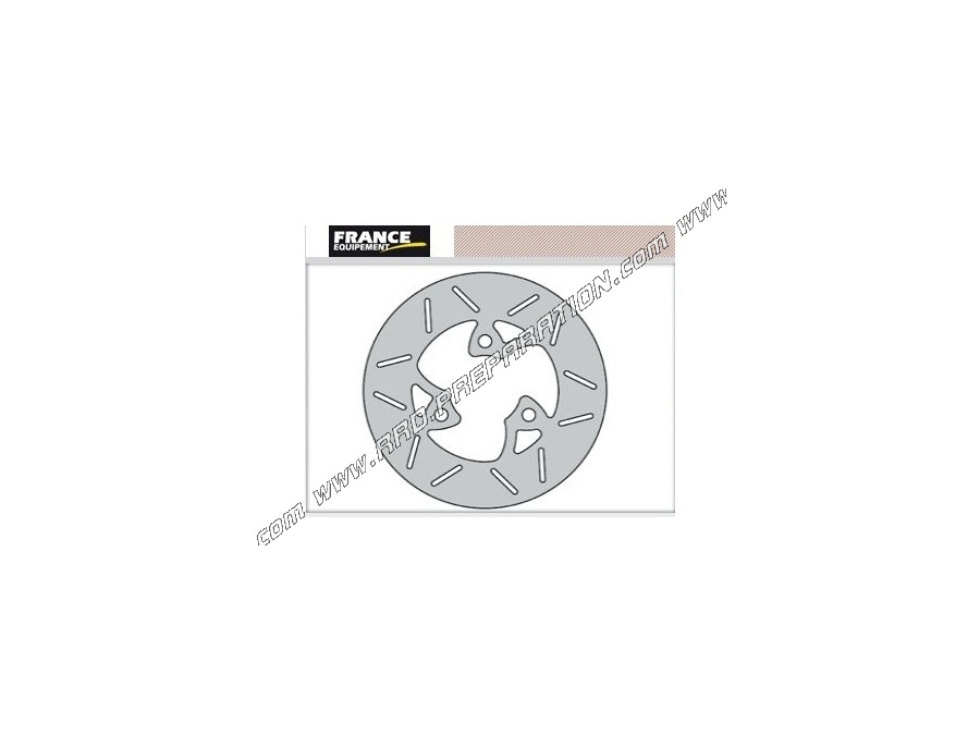 Front brake disc Ø190mm FRANCE EQUIPEMENT for QUAD, SCOOTER ADLY PREDATOR, SUPERSONIC, CPI, GARELLI, GENERIC, HONDA