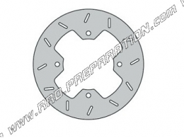 Disque de frein avant - arrière Ø202mm FRANCE EQUIPEMENT pour QUAD ARCTIC CAT XTZ PROWLER, KYMCO MXU, MAXXER, LAVERDA QUASAR