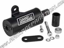 Cartridge, vintage black aluminum replacement silencer for exhaust GIANNELLI VESPA PK, XL, HP ...