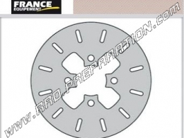 Rear brake disc Ø156mm FRANCE EQUIPEMENT for QUAD BOMBARDIER RALLY 200cc