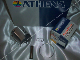 Piston mono segment ATHENA Racing by VERTEX Ø48mm axe 12mm pour kit 75cc sur MINARELLI P4 & P6