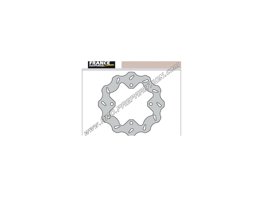 Disque de frein arrière Ø218mm FRANCE EQUIPEMENT pour QUAD CANNONDALE 440 et DINLI 450 DMX DL901