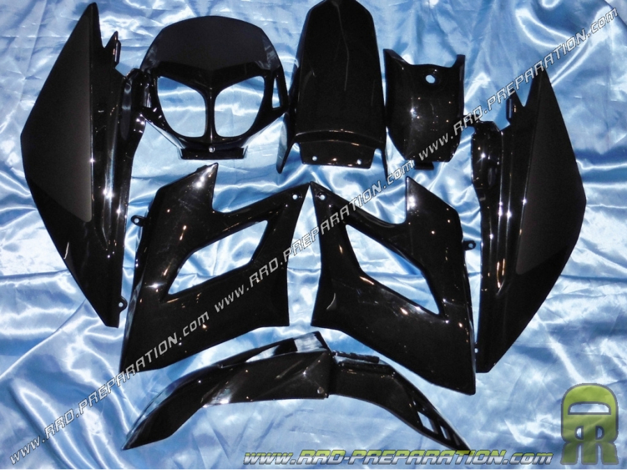 Kit 8 parts fairing TNT for motorcycle 50cc DERBI DRD RACING, LIMITED from 2004 to 2010