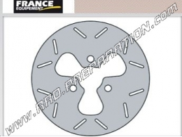 Disque de frein arrière Ø180mm FRANCE EQUIPEMENT pour scooter et quad DINLI T REX, MSA FOX, SUZUKI AP, STREET MAGIC, VECSTAR